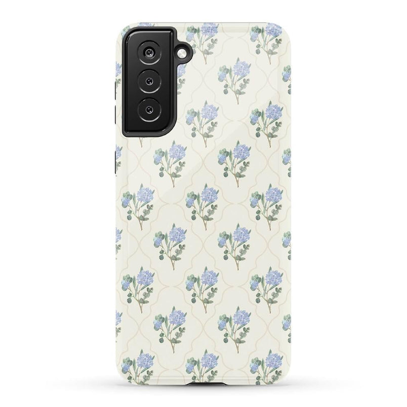 Vintage Garden | Blue Hydrangea Case iPhone Case get.casely Essential Galaxy S21 Plus 