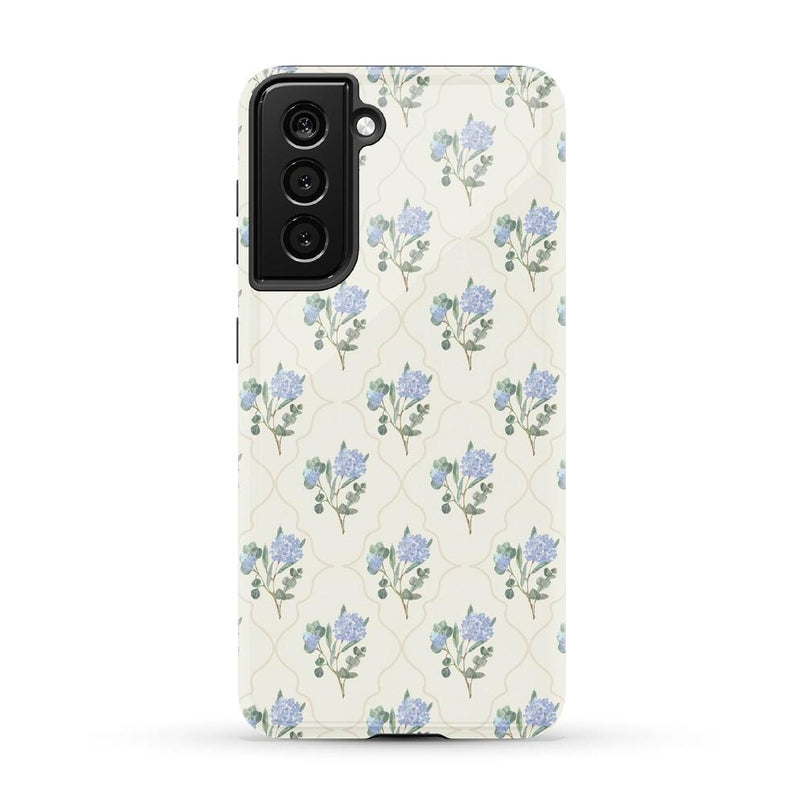 Vintage Garden | Blue Hydrangea Case iPhone Case get.casely Essential Galaxy S21 