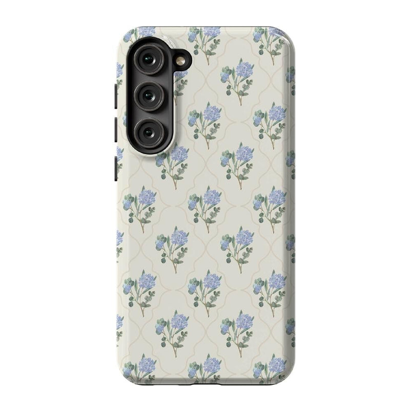 Vintage Garden | Blue Hydrangea Case iPhone Case get.casely Essential Galaxy S23 Plus 