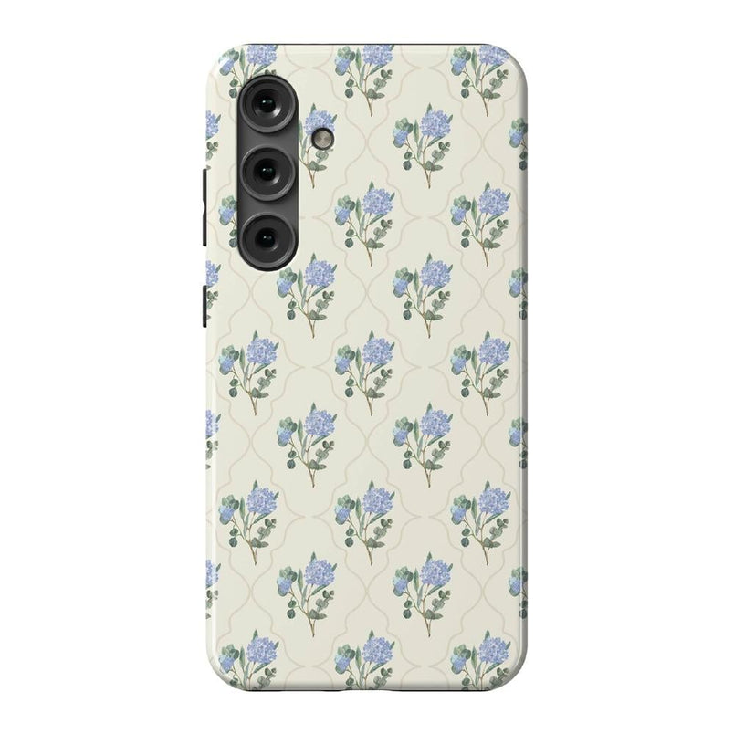 Vintage Garden | Blue Hydrangea Case iPhone Case get.casely Essential Galaxy S24 Plus 