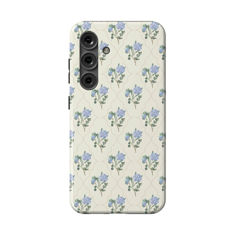 Vintage Garden | Blue Hydrangea Case iPhone Case get.casely Essential Galaxy S24 