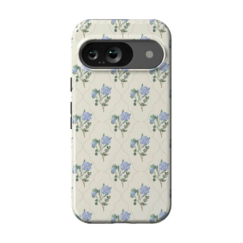 Vintage Garden | Blue Hydrangea Case iPhone Case get.casely Essential Google Pixel 9 