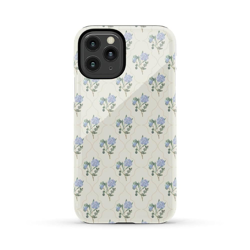 Vintage Garden | Blue Hydrangea Case iPhone Case get.casely Essential iPhone 11 Pro 