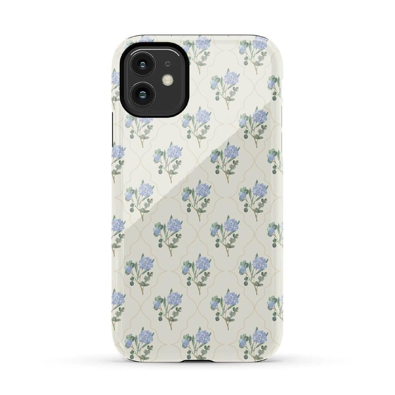 Vintage Garden | Blue Hydrangea Case iPhone Case get.casely Essential iPhone 11 