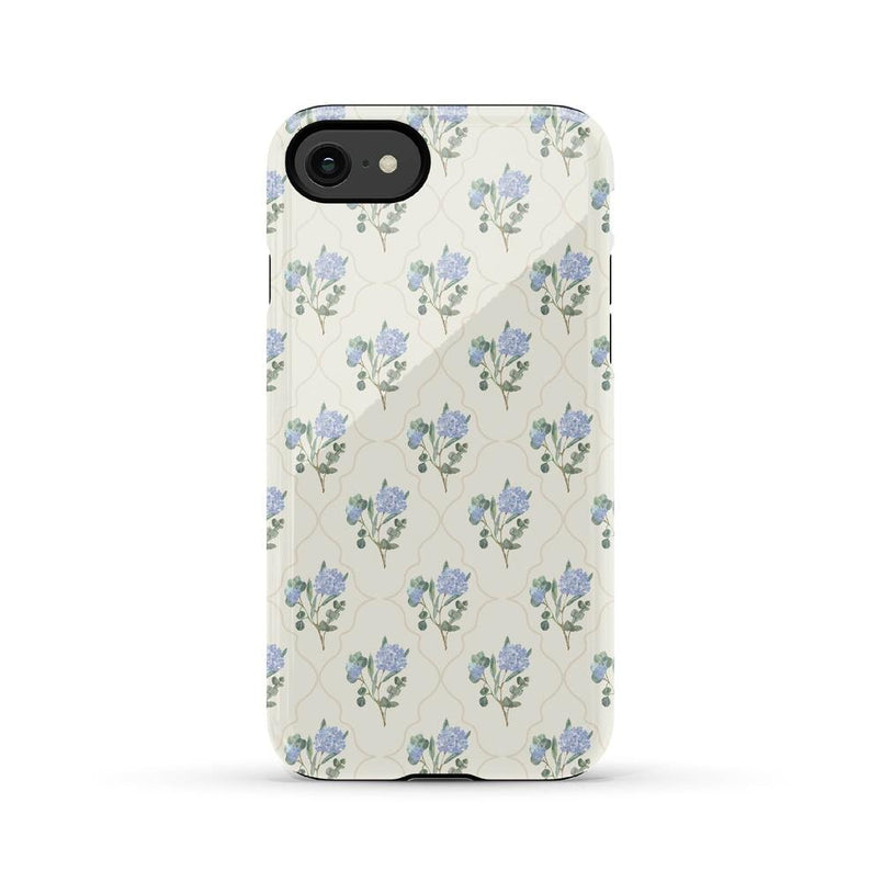 Vintage Garden | Blue Hydrangea Case iPhone Case get.casely Essential iPhone SE (2020 & 2022) 