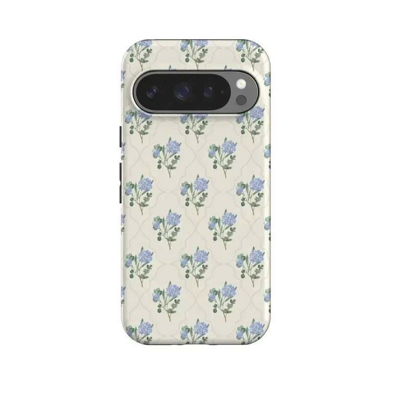 Vintage Garden | Blue Hydrangea Case iPhone Case get.casely Essential + MagSafe® Google Pixel 10 Pro 