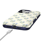 Vintage Garden | Blue Hydrangea Case iPhone Case get.casely 