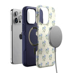 Vintage Garden | Blue Hydrangea Case iPhone Case get.casely 