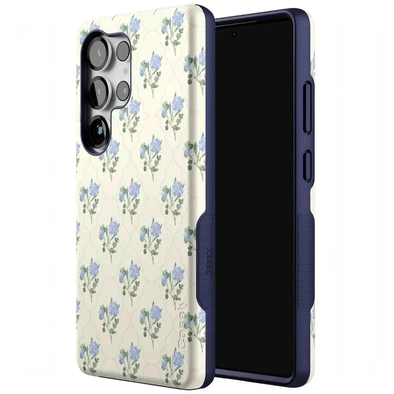 Vintage Garden | Blue Hydrangea Case iPhone Case get.casely 