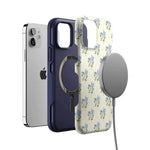 Vintage Garden | Blue Hydrangea Case iPhone Case get.casely 