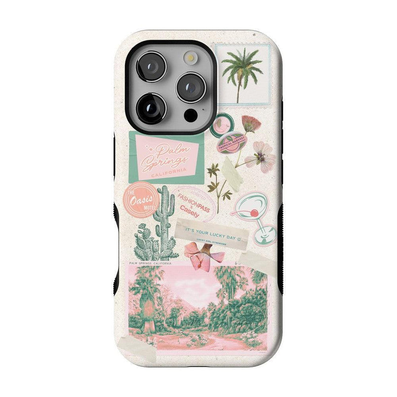 Vintage Vacay | FashionPass x Casely Case Phone Case Casetry Bold + MagSafe® iPhone 16 Pro