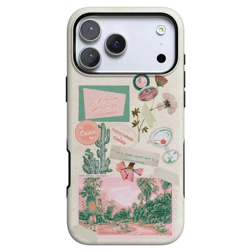 Casely iPhone 17 Pro Max Compatible with MagSafe Vintage Vacay Casely iPhone 17 Pro Max Compatible with MagSafe Vintage Vacay