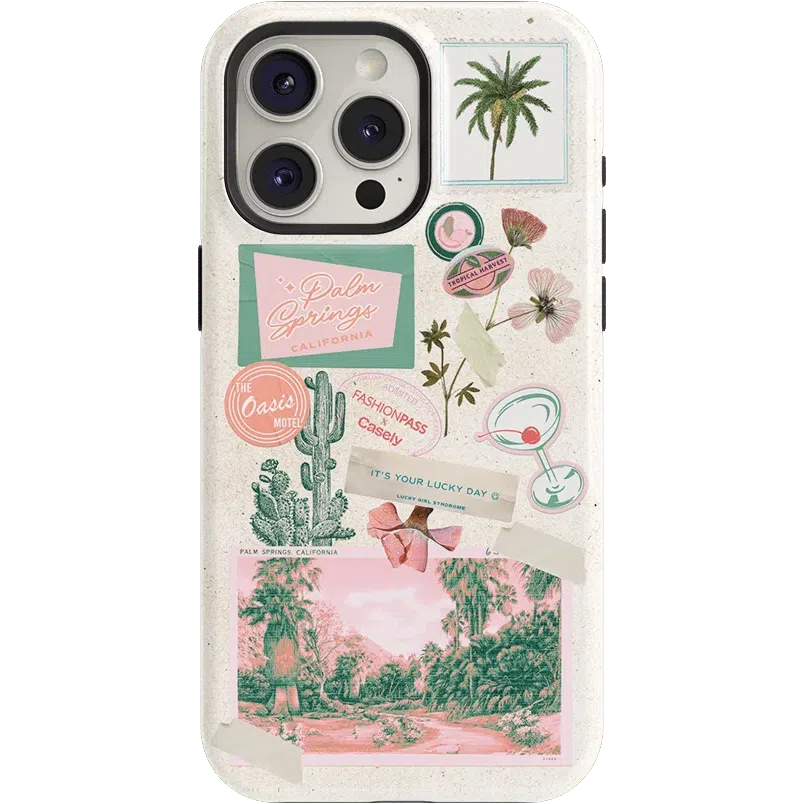 Vintage Vacay | FashionPass x Casely Case Phone Case Casetry Essential + MagSafe® iPhone 15 Pro Max