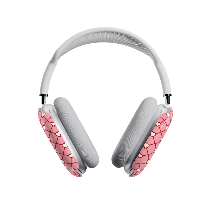 Love Locks | Pink Hearts AirPods Max Case