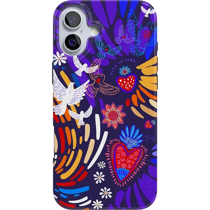 Viva La Vida | Frida Kahlo Collage Case iPhone Case get.casely Classic + MagSafe® iPhone 16 Plus 