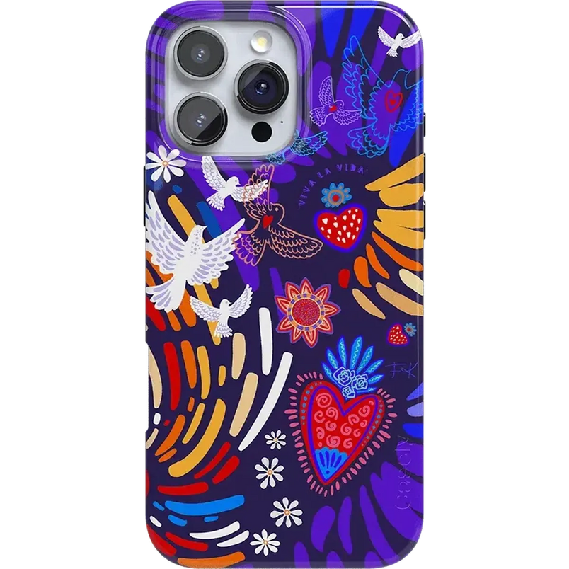 Viva La Vida | Frida Kahlo Collage Case iPhone Case get.casely Classic + MagSafe® iPhone 16 Pro Max