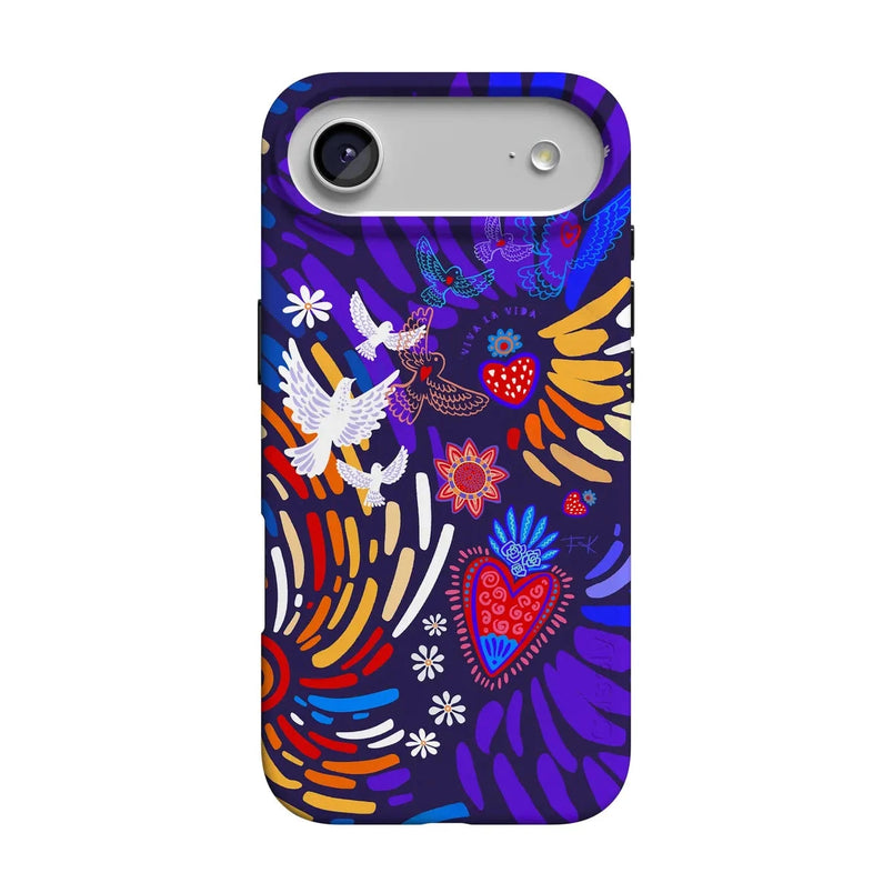 Viva La Vida | Frida Kahlo Collage Case iPhone Case get.casely Classic + MagSafe® iPhone 17 Air 