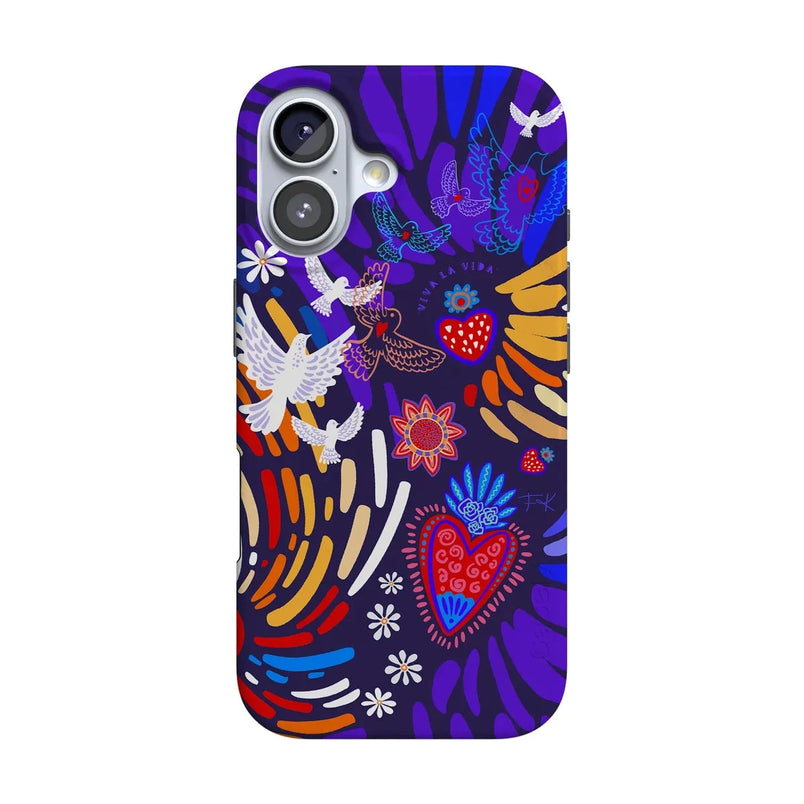 Viva La Vida | Frida Kahlo Collage Case iPhone Case get.casely Classic + MagSafe® iPhone 17 