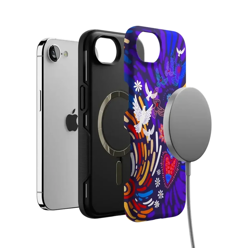 Viva La Vida | Frida Kahlo Collage Case iPhone Case get.casely 