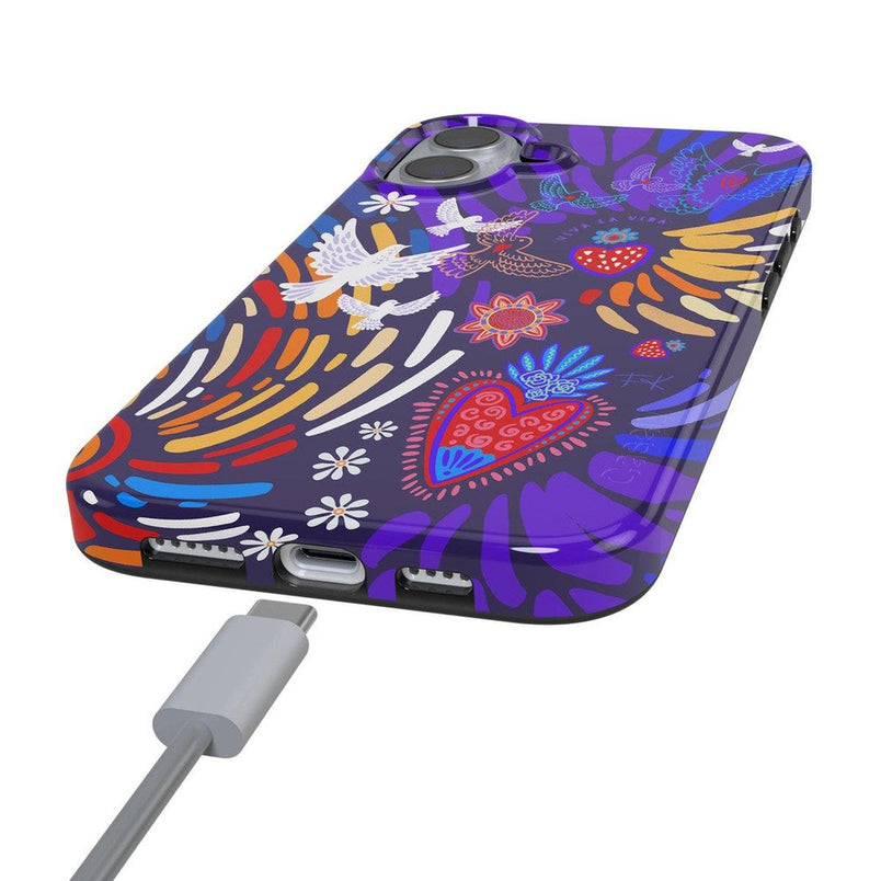 Viva La Vida | Frida Kahlo Collage Case iPhone Case get.casely 