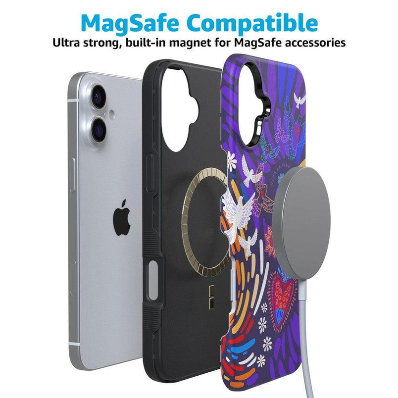 Viva La Vida | Frida Kahlo Collage Case iPhone Case get.casely 