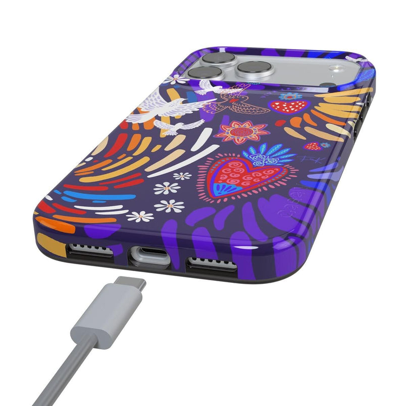 Viva La Vida | Frida Kahlo Collage Case iPhone Case get.casely 