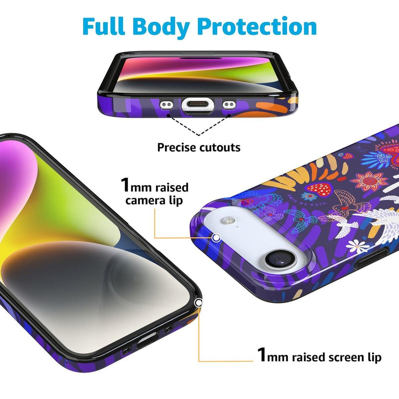 Viva La Vida | Frida Kahlo Collage Case iPhone Case get.casely 