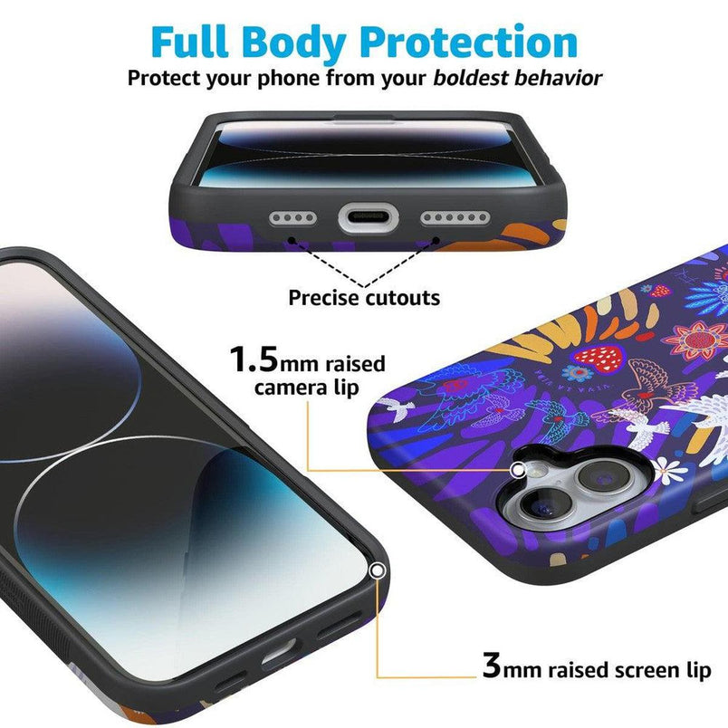 Viva La Vida | Frida Kahlo Collage Case iPhone Case get.casely 