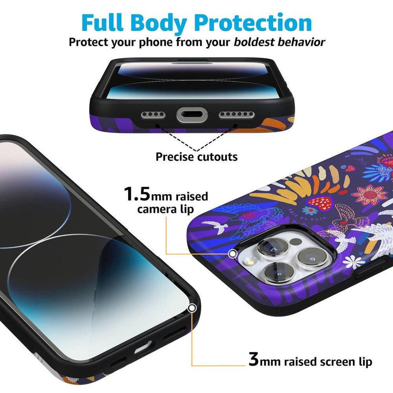 Viva La Vida | Frida Kahlo Collage Case iPhone Case get.casely 