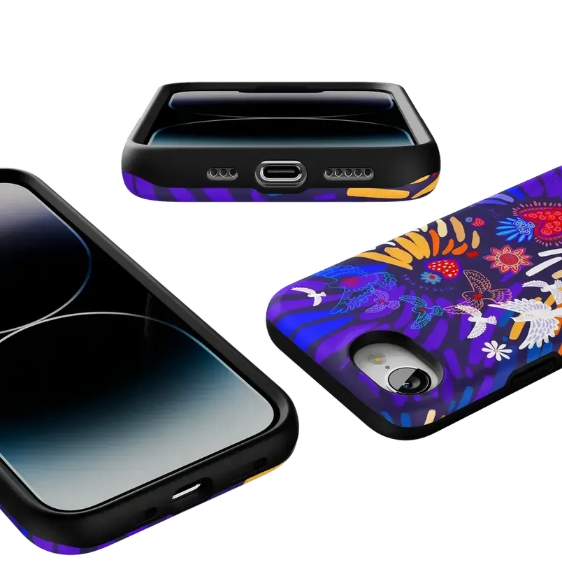 Viva La Vida | Frida Kahlo Collage Case iPhone Case get.casely 