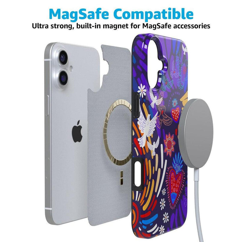 Viva La Vida | Frida Kahlo Collage Case iPhone Case get.casely 