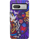 Viva La Vida | Frida Kahlo Collage Floral Google Pixel Case Google Pixel Case get.casely Bold Google Pixel 7 