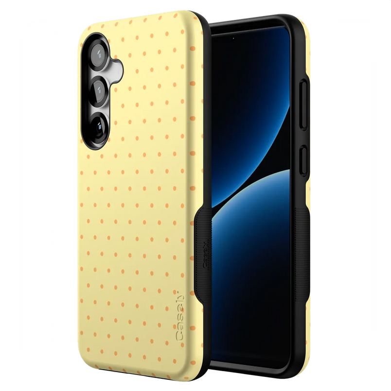On the Dot | Yellow Polka Dot Case