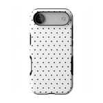 On the Dot | White Polka Dot Case