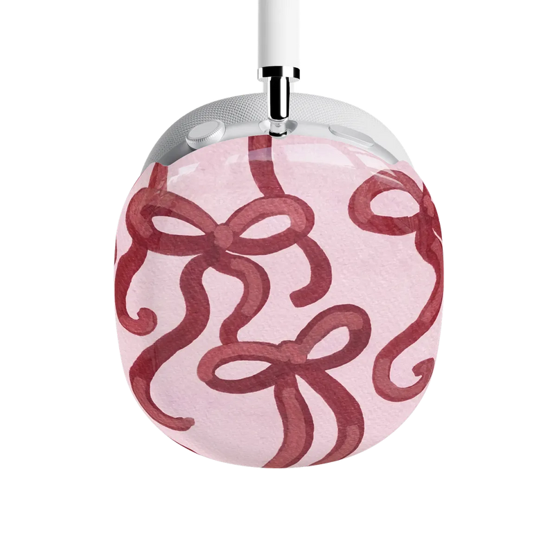 Love Me Knot | Mauve Bow AirPods Max Case