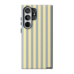 Coastline Stripes | Blue & Yellow Case - Galaxy S23 Ultra
