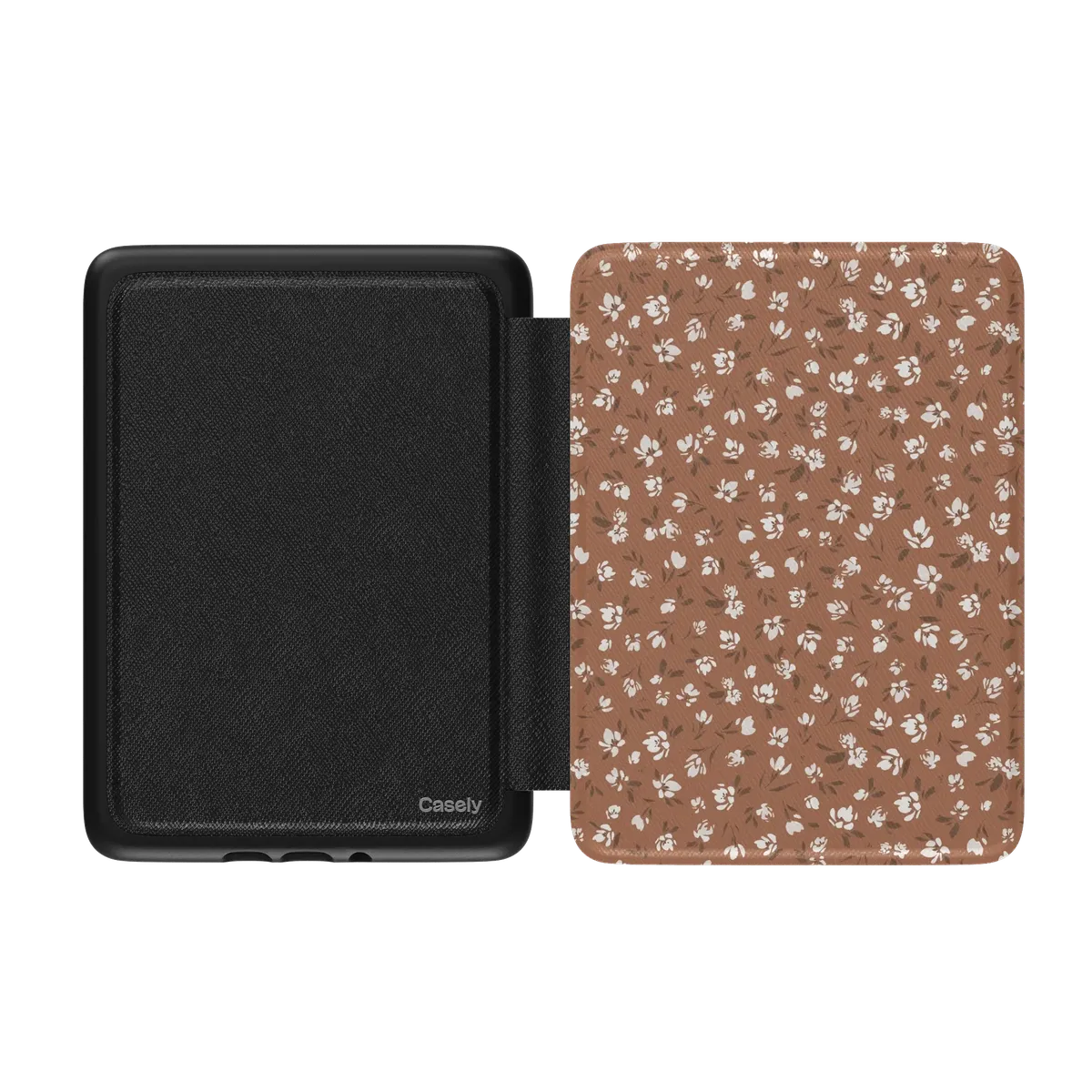 Mocha Meadow Tiny Flowers Kindle Case - Thumbnail 3
