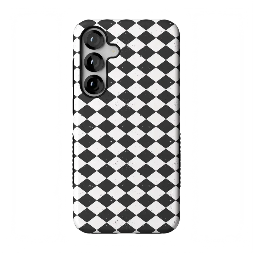 Salem's Hex | Black & White Checkered Case