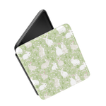 Hop to it | Green Bunny Kindle Case