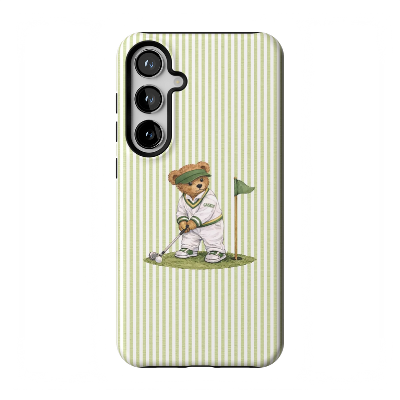 Bear on the Green | Clubhouse Case - Galaxy S24 Plus