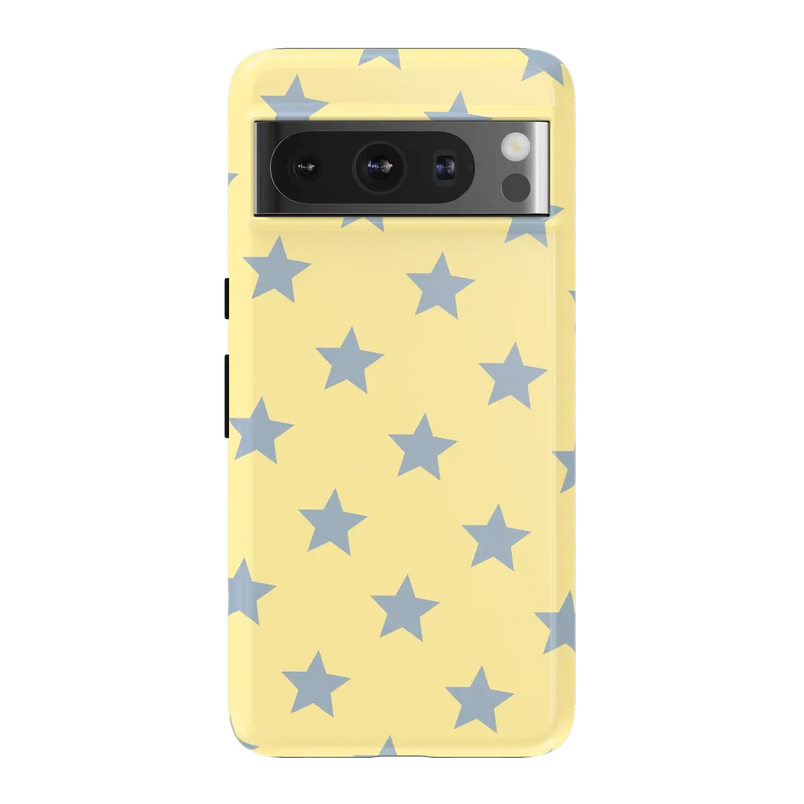 Shine Bright | Butter Yellow Stars Case - Google Pixel 8 Pro