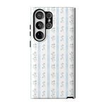 Cottage Stripe | Blue Floral Case