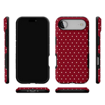 On the Dot | Maroon Polka Dot Case