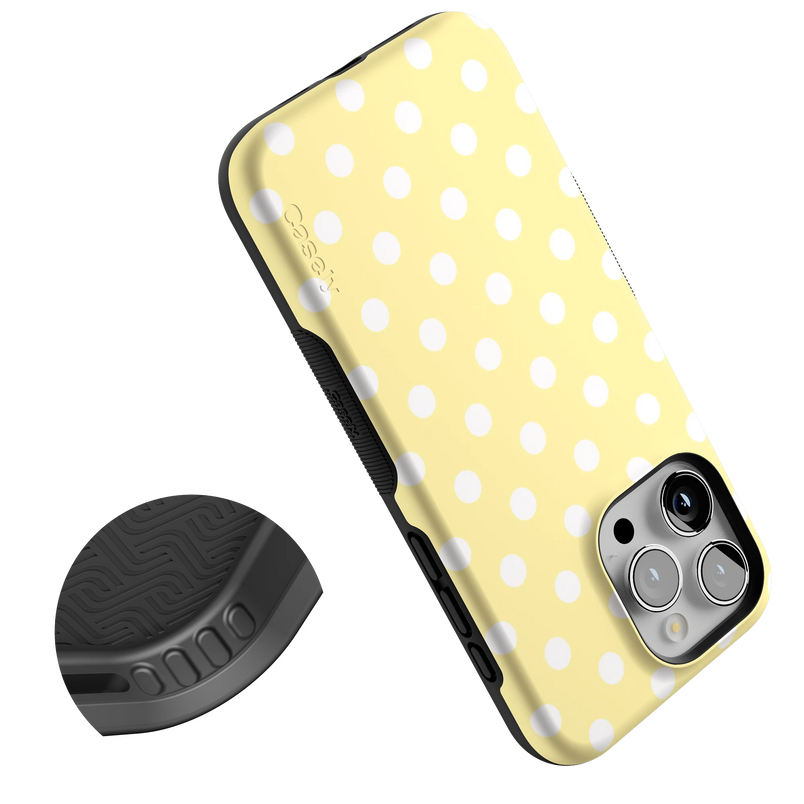 Spotted in SoHo | Yellow Polka Dot Case