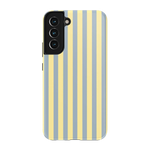 Coastline Stripes | Blue & Yellow Case - Galaxy S22 Plus