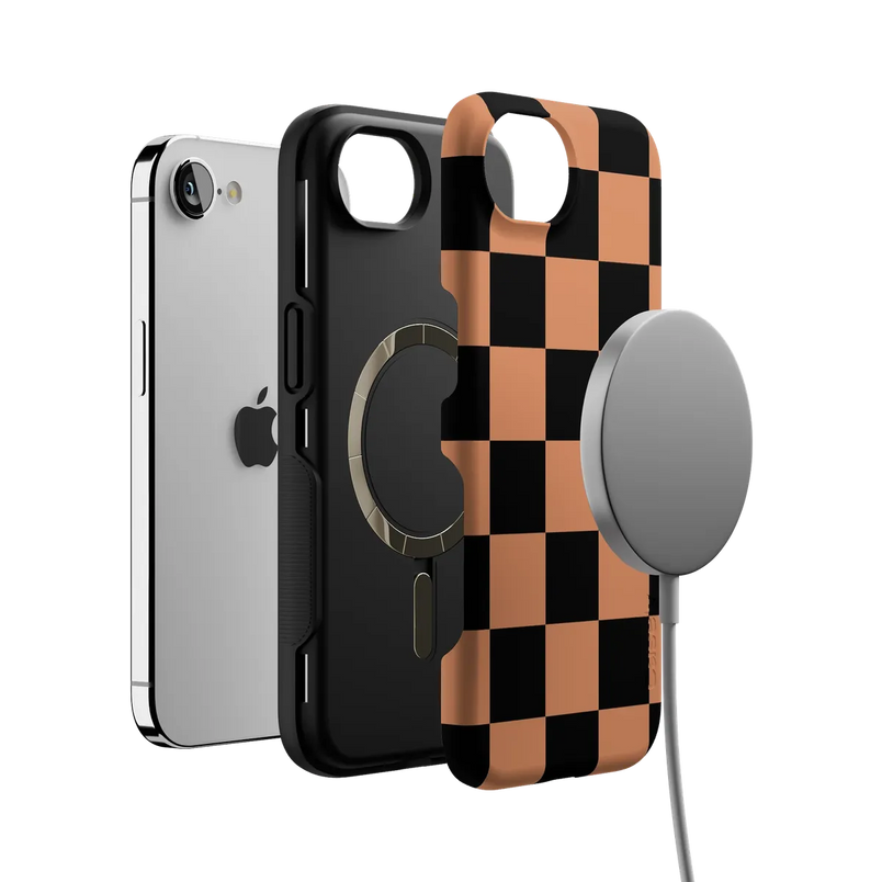 Fit Check | Black & Brown Checkerboard Case