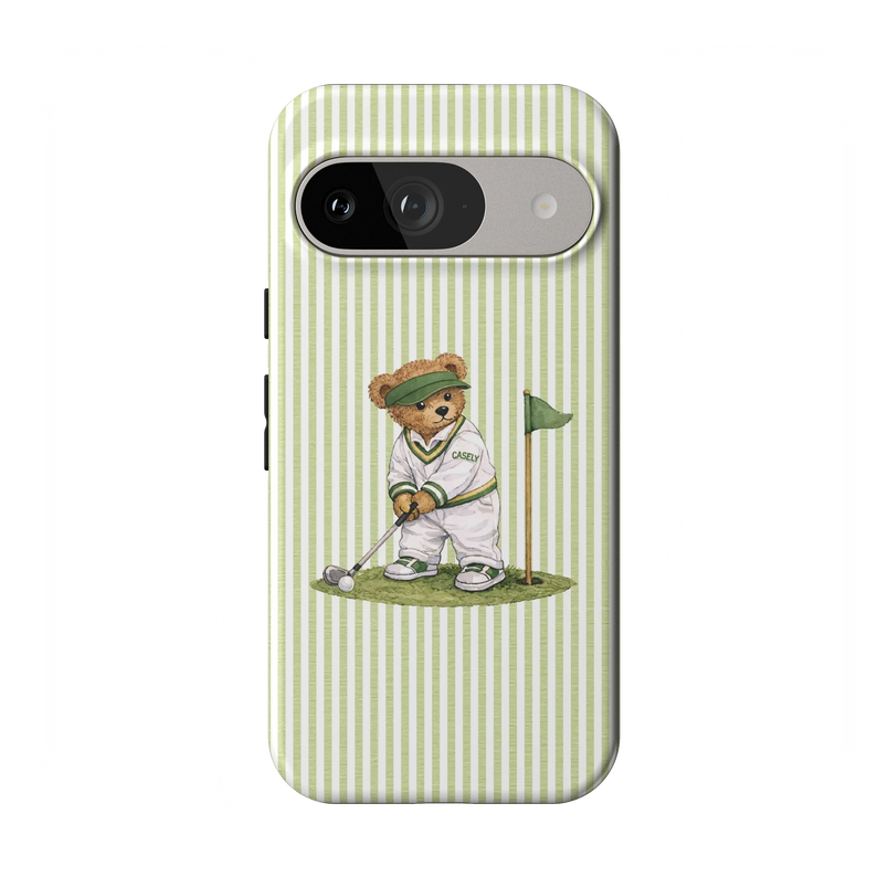 Bear on the Green | Clubhouse Case - Google Pixel 9