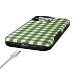 Checked Twice | Green Plaid Case