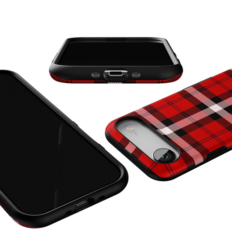 As if! | Red Plaid Case