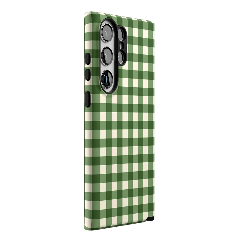 Checked Twice | Green Plaid Case